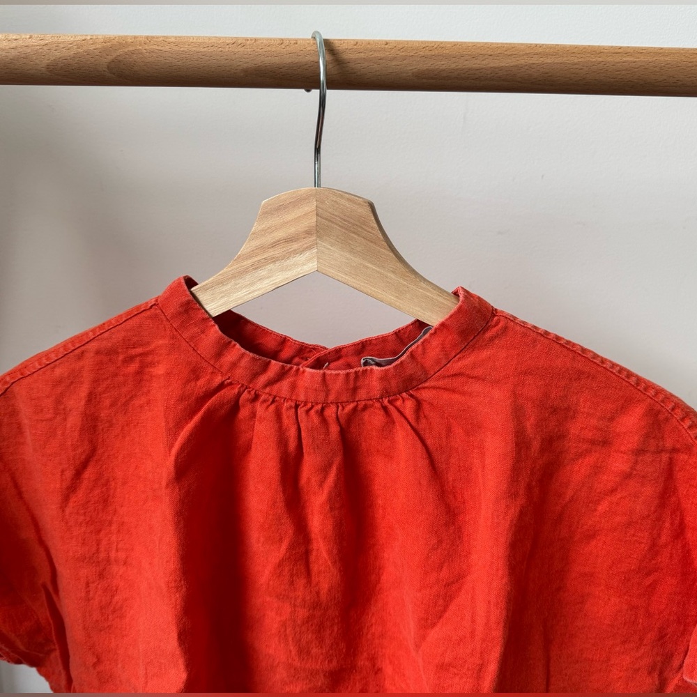 Everlane Linen Drape Top